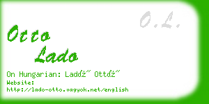 otto lado business card